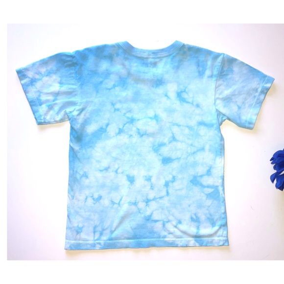 DK KIDS 4T TYE DYE BLUE PIRATE SHORT SLEEVE SHIRT - Picture 5 of 5